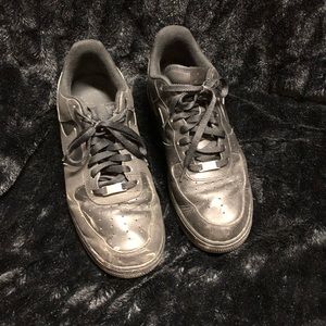 Air Force Ones worn but not damaged